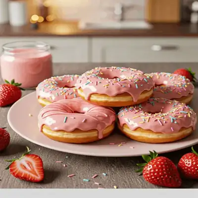 Strawberry Donut